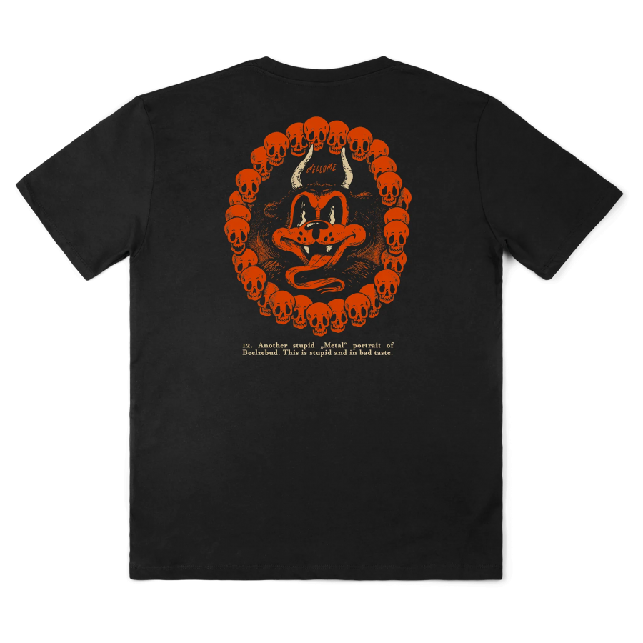 The Dudes Beelzebud T-shirt - Black