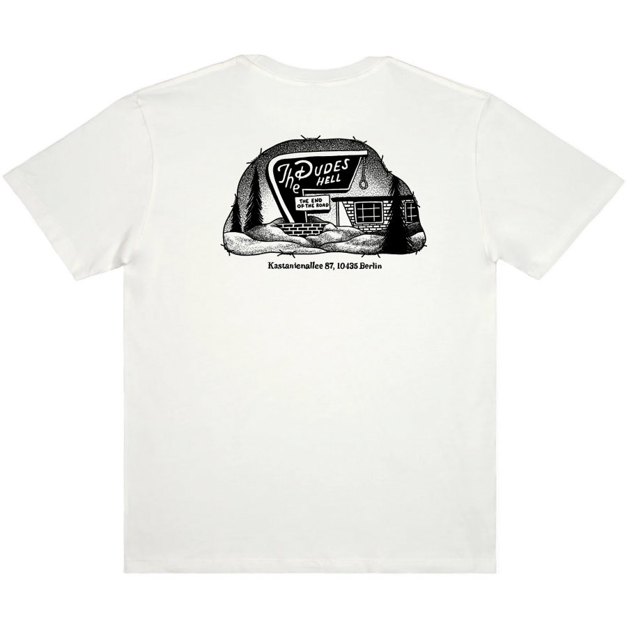 The Dudes Mothell T-shirt - White