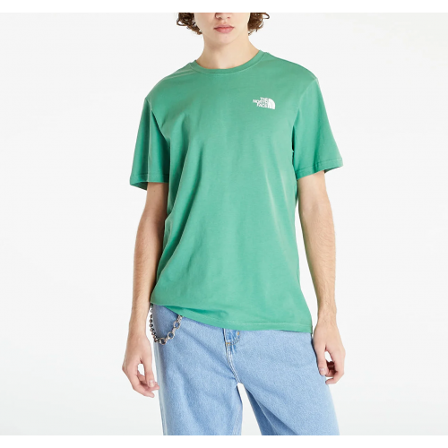 The North Face S/S Red Box Cel Tee - Deep Grass Green