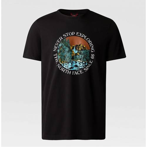 The North Face Graphic T-shirt - TNF Black / Brandy Brown