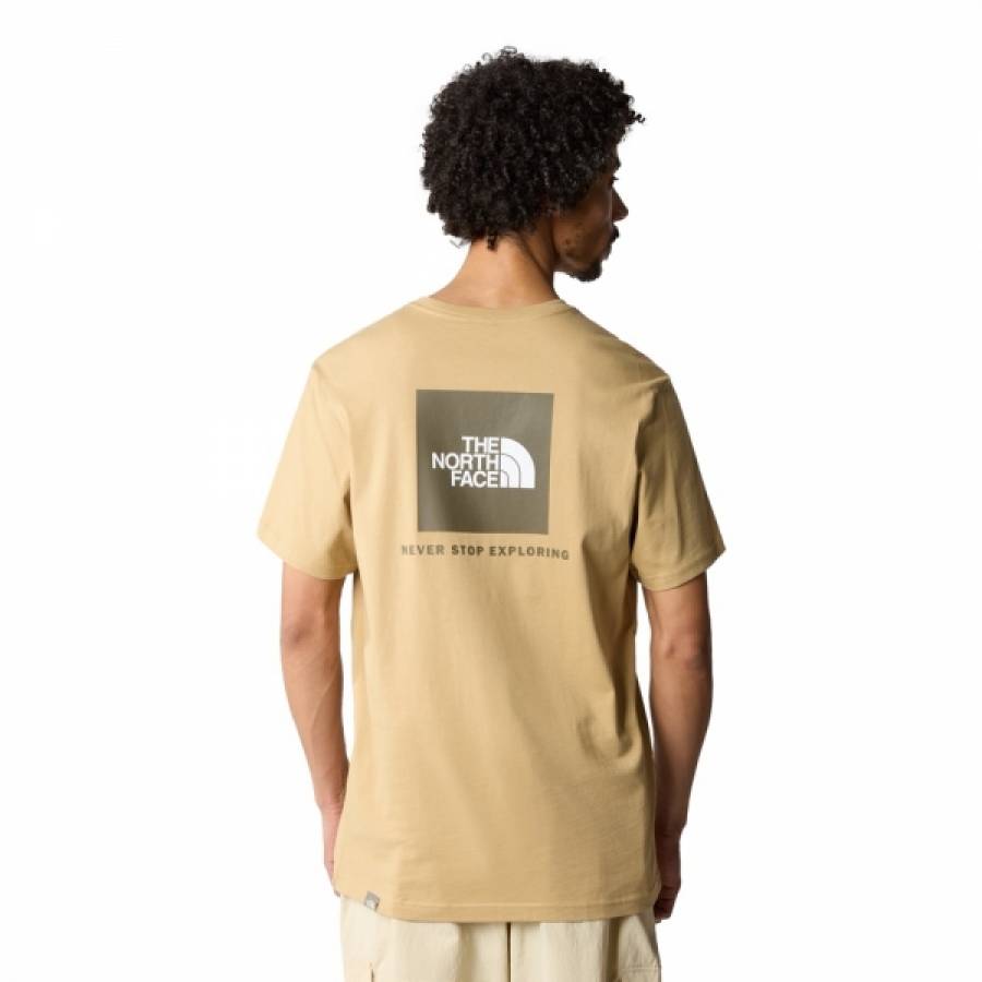 The North Face Redbox T-Shirt - Khaki Stone The North Face Redbox T-Shirt - Khaki Stone