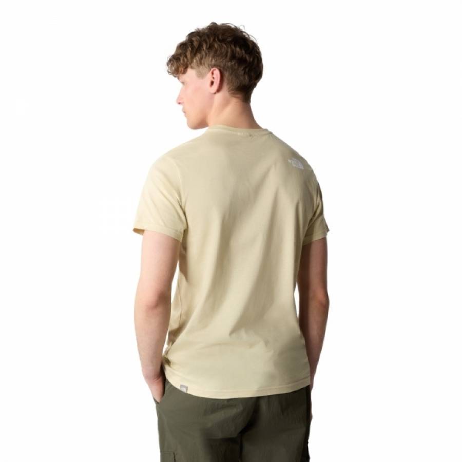 The North Face Simple Dome T-Shirt - Gravel / TNF White