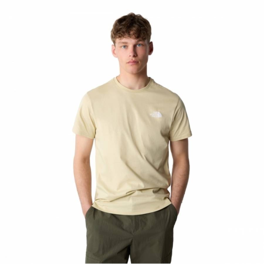 The North Face Simple Dome T-Shirt - Gravel / TNF ... The North Face Simple Dome T-Shirt - Gravel / TNF ...