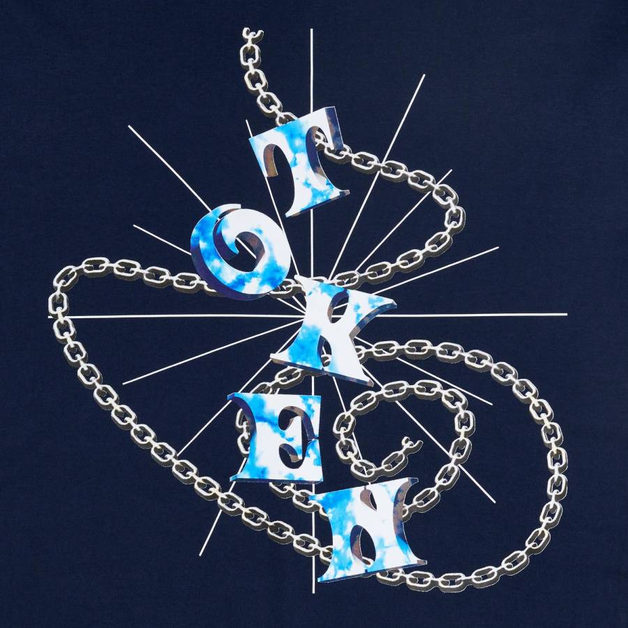 Token Chain T-Shirt - Navy