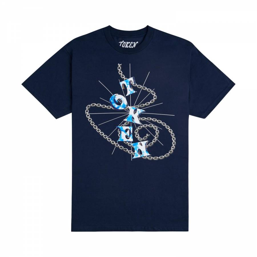 Token Chain T-Shirt - Navy