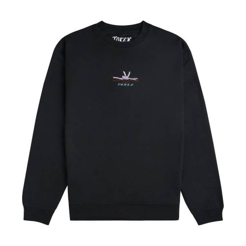 Token Peace Barb Crewneck - Black