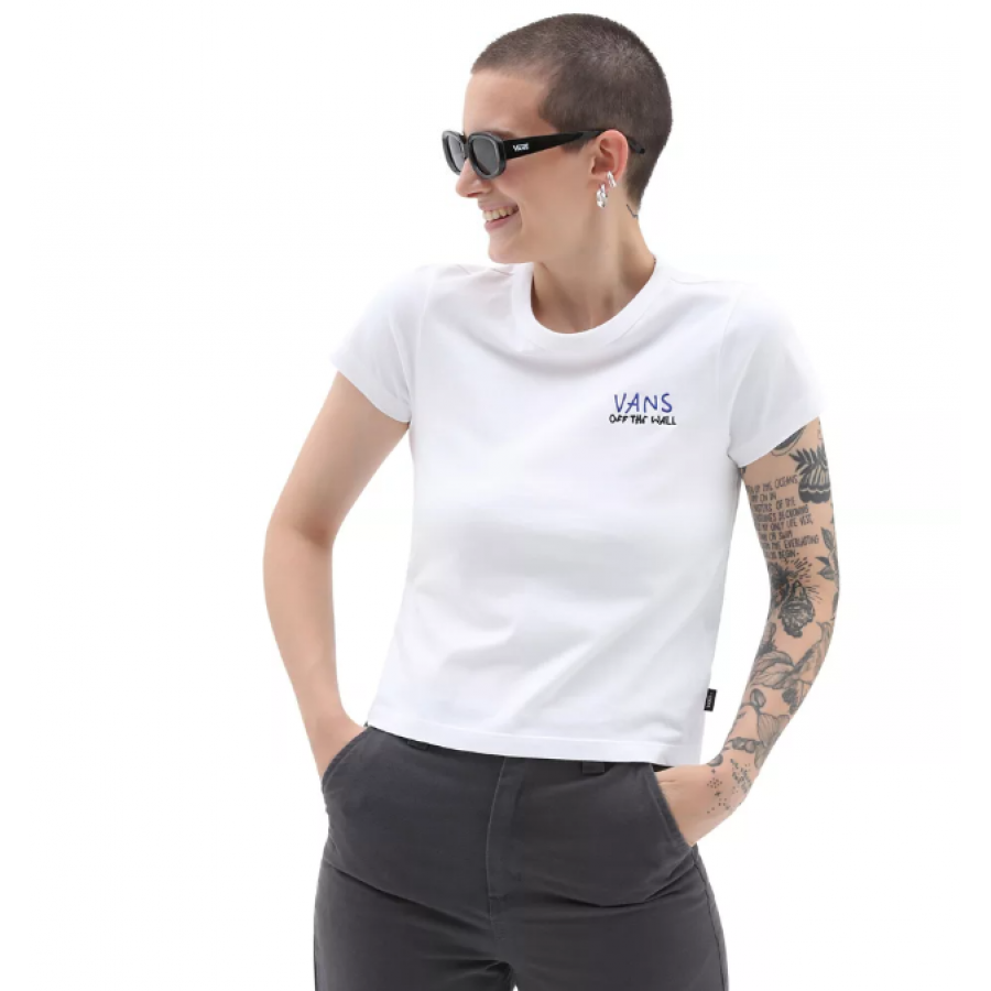 Vans Breana Geering Skate Mini Tee - White