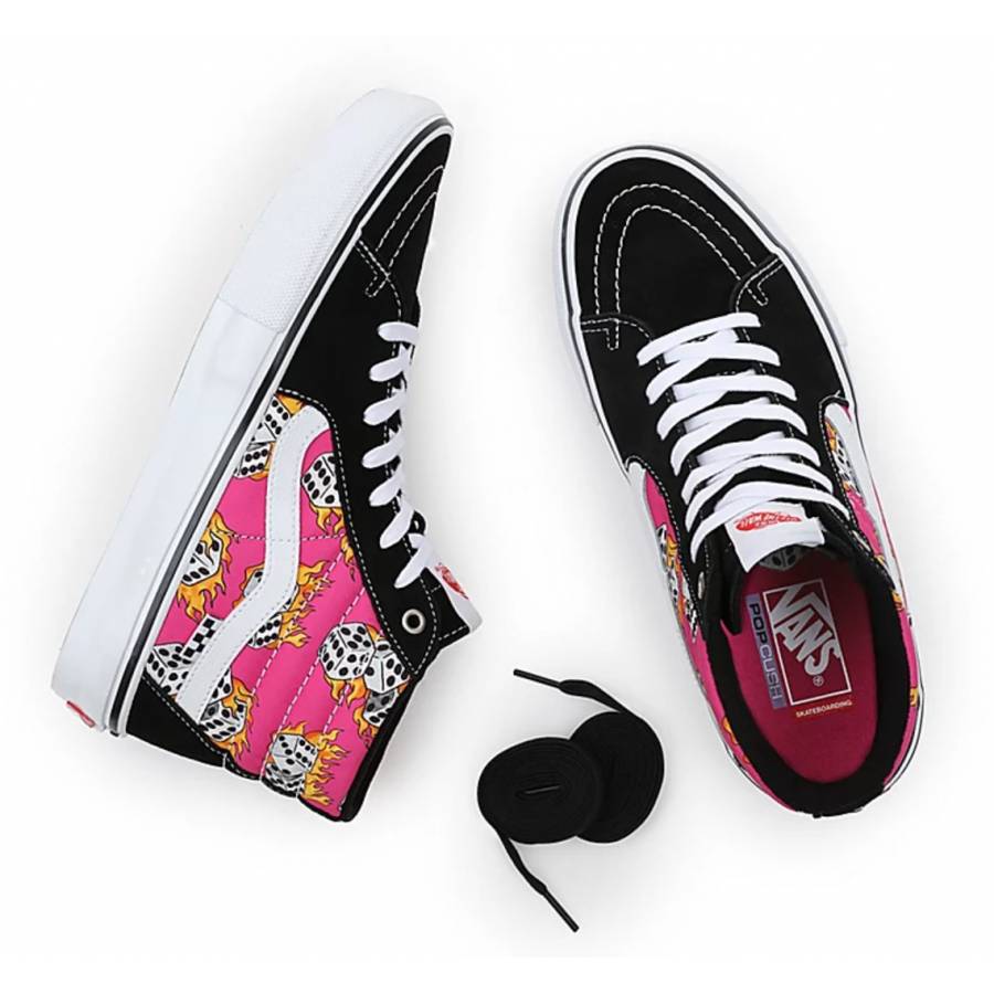 Vans Skate SK8-HI - Fuchsia Fedora