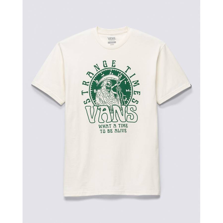 Vans Strange Times T-Shirt - Antique White