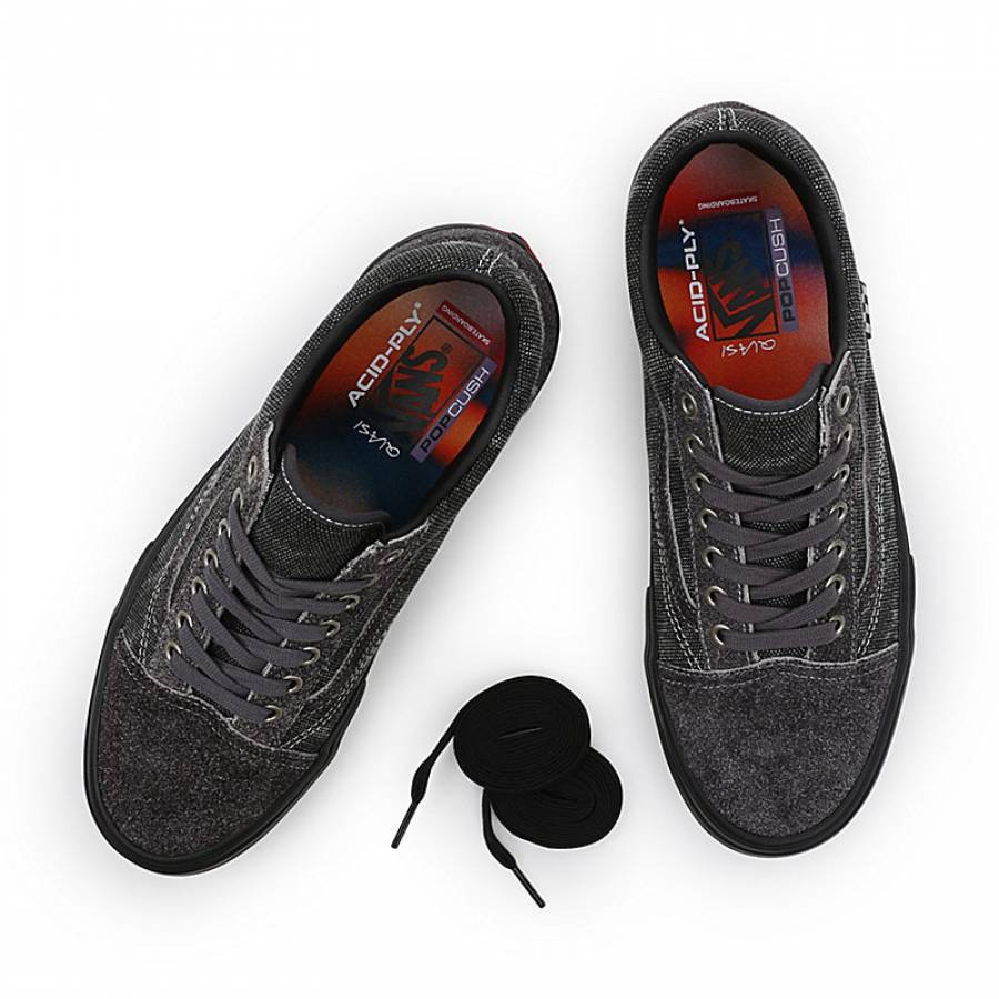 Vans X Quasi Skate Old Skool Shoes - Grey