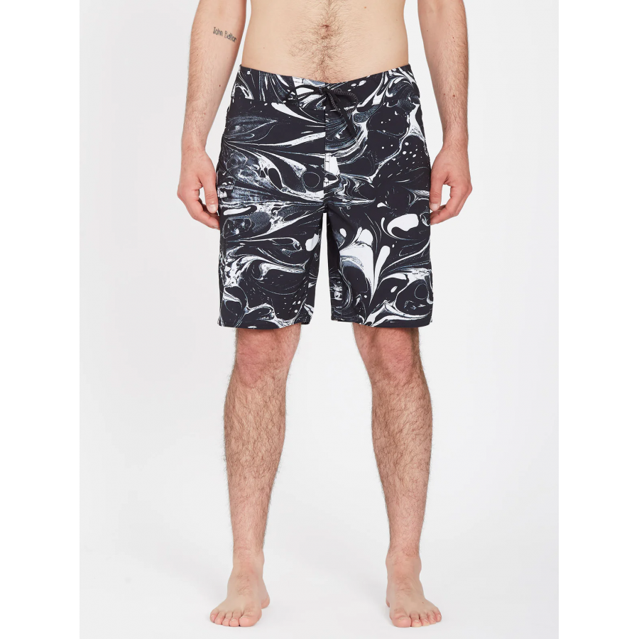 Volcom Marble Mod 19" Boardshort - Black