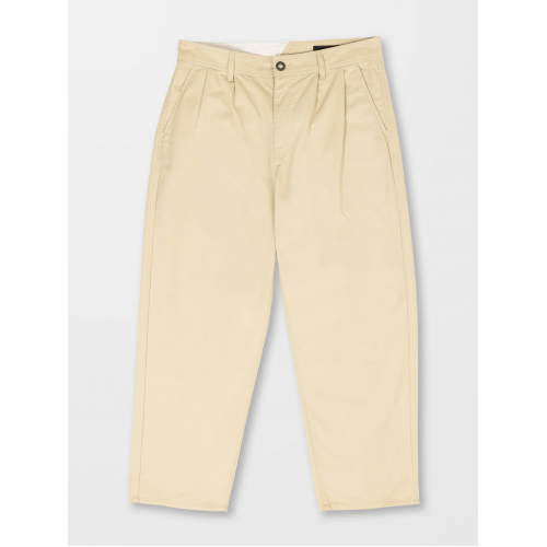 Volcom Pleated Chino Pants - Almond