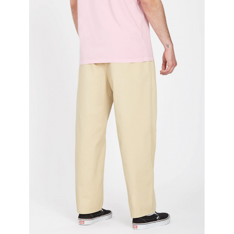Volcom Pleated Chino Pants - Almond