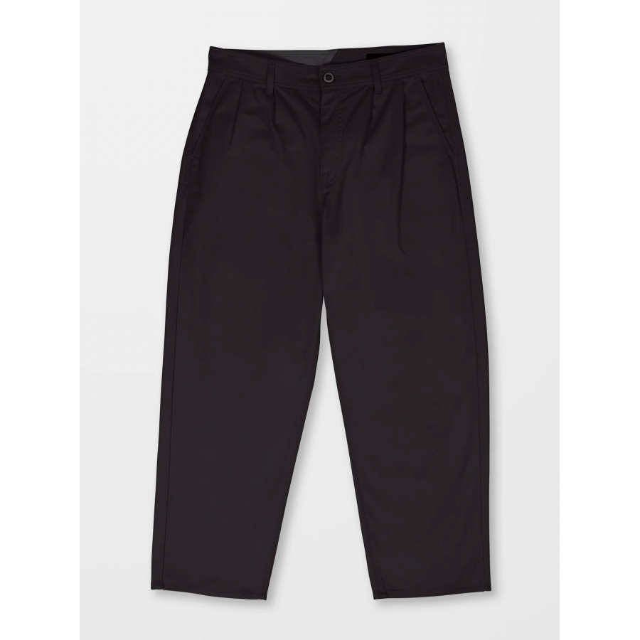 Volcom Pleated chino trousers - Black