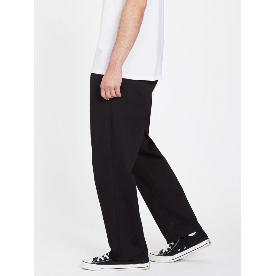 Volcom Pleated chino trousers - Black