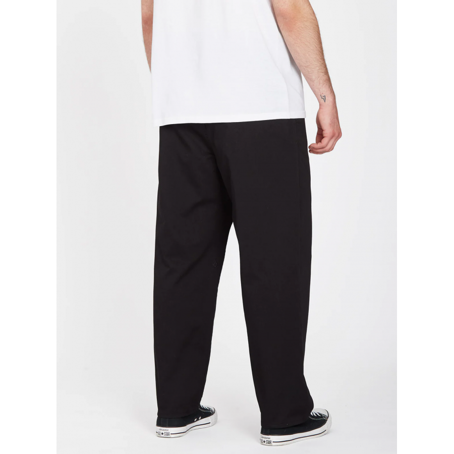 Volcom Pleated chino trousers - Black