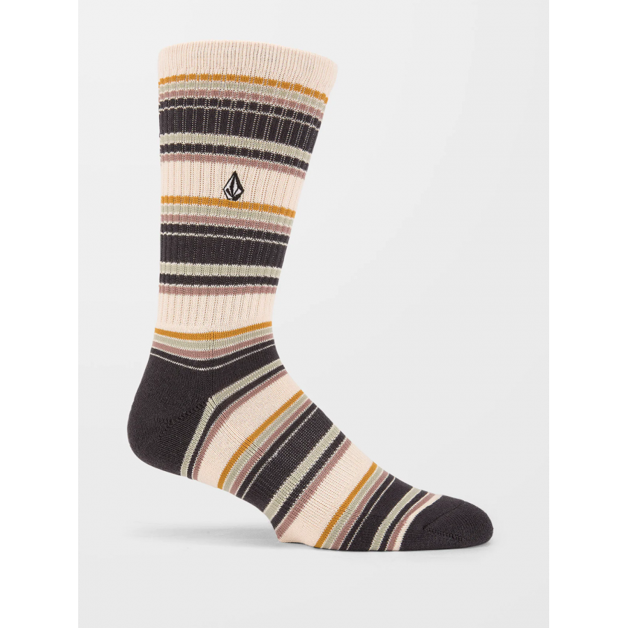 Volcom Stripes Socks - Seagrsss Green