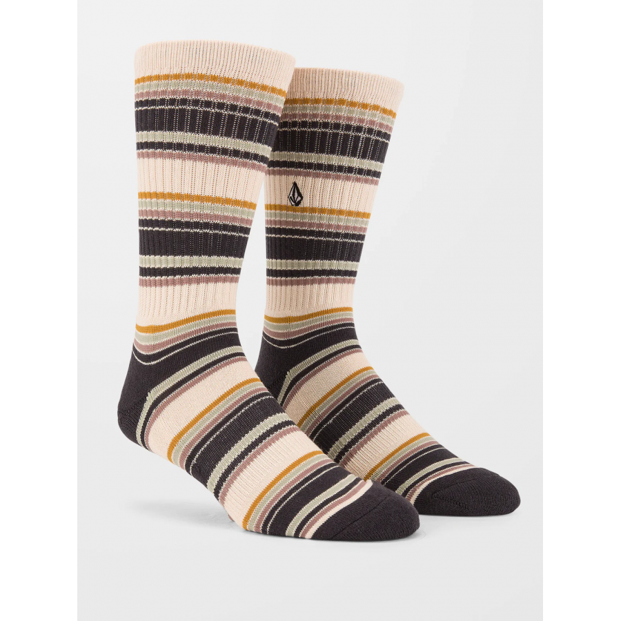 Volcom Stripes Socks - Seagrsss Green