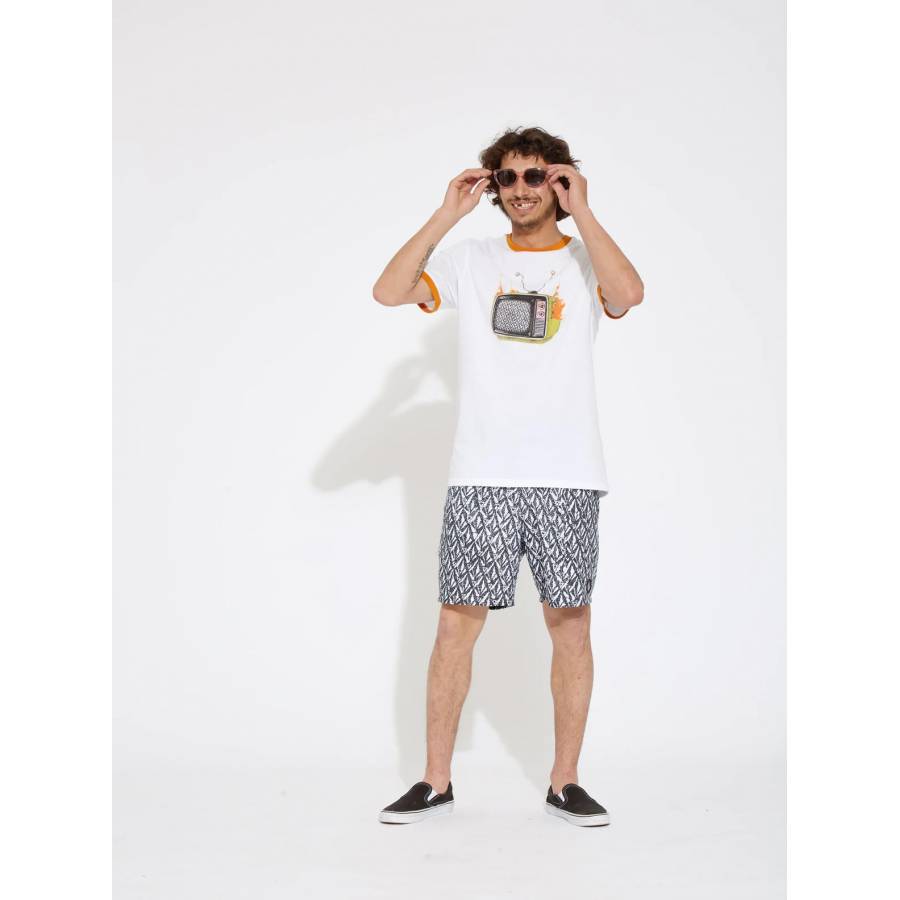 Volcom Justin Hager 17" Trunk - White