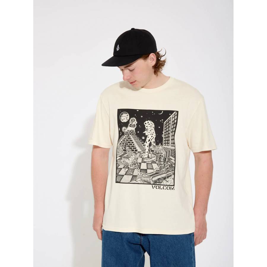 Volcom Stone Enchantment T-Shirt - Whitecap Grey