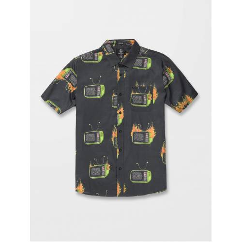 Volcom Justin Hager Woven Shirt - Black