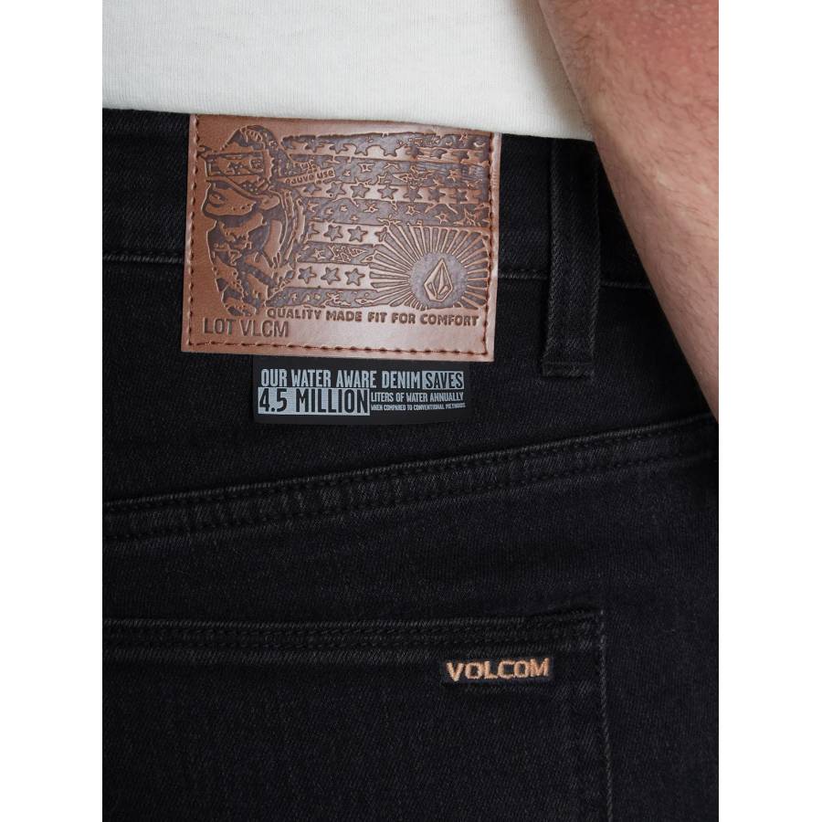 Volcom Solver Jeans - Black Out