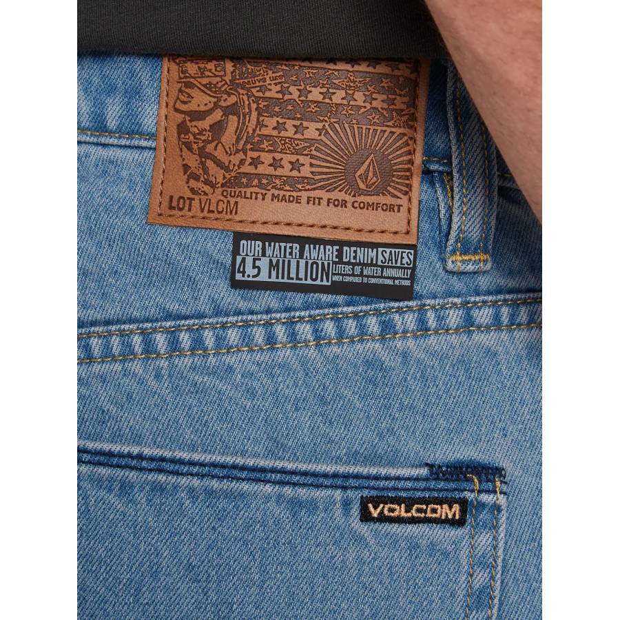 Volcom Modown Tapered Jeans - Blue