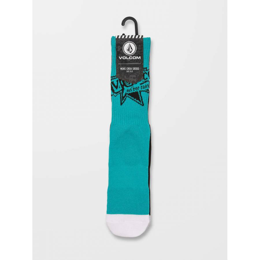 Volcom Ent Socks - Temple Teal
