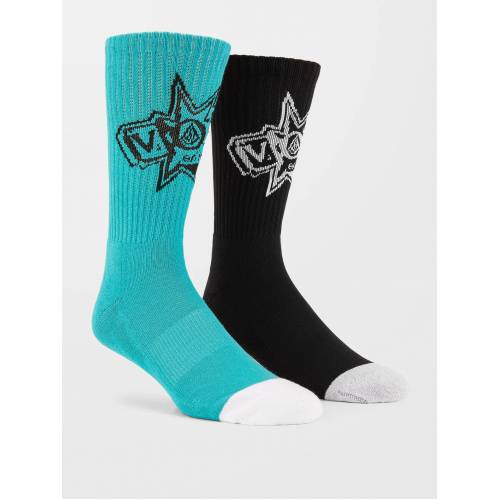 Volcom Ent Socks - Temple Teal