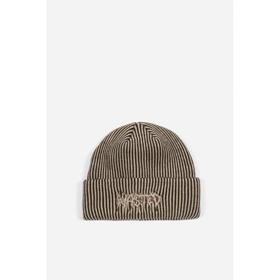 Wasted Paris Two Tones Feeler Beanie - Brown
