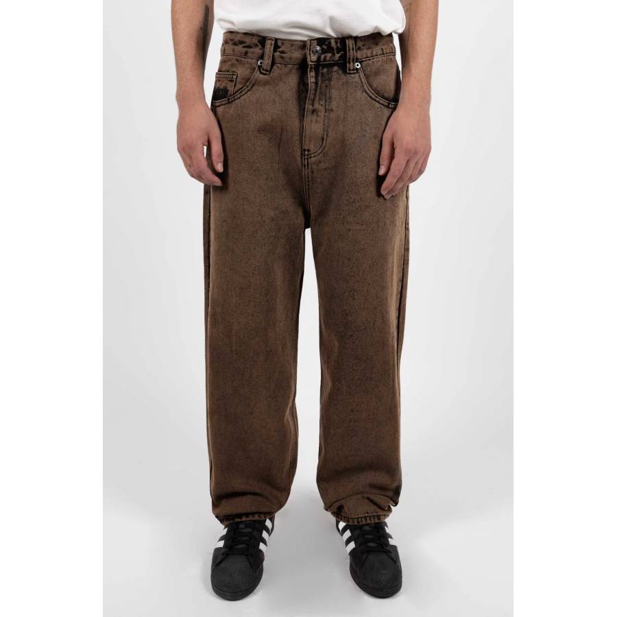 Wasted Paris Casper Snow Jeans - Noir / Marron