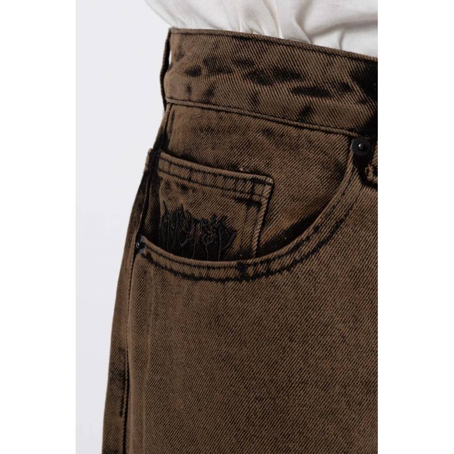Wasted Paris Casper Snow Jeans - Noir / Marron