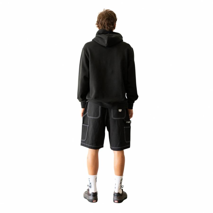 Welcome Brace Canvas Carpenter Shorts - Black
