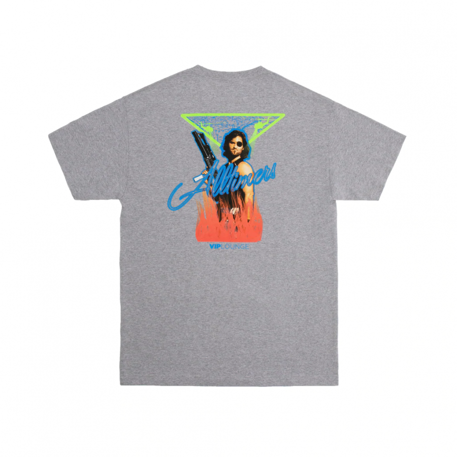 Alltimers Plisskin Player Tee - Heather Grey