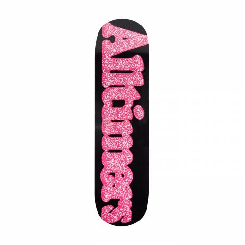 Alltimers Broadway Stoned Black / Pink Deck - 8.25