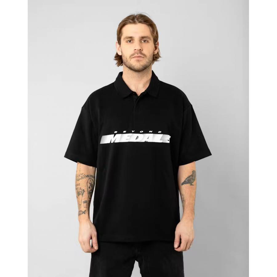 Beyond Medals Masters Polo - Black