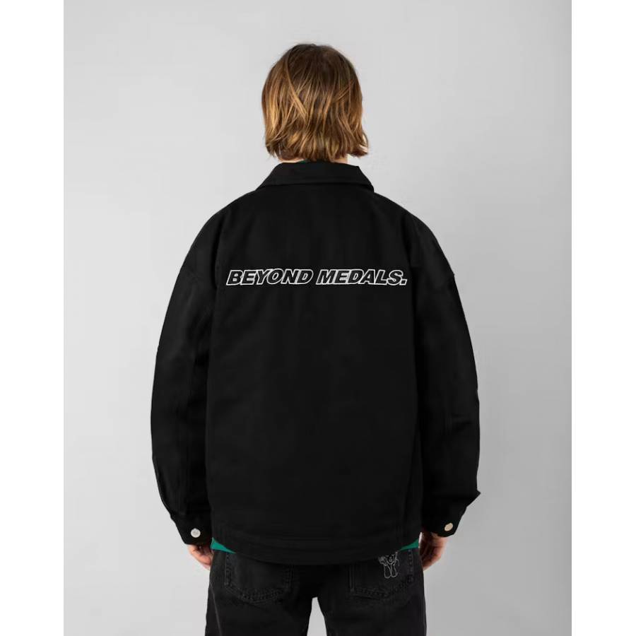 Beyond Medals Twill Jacket - Black