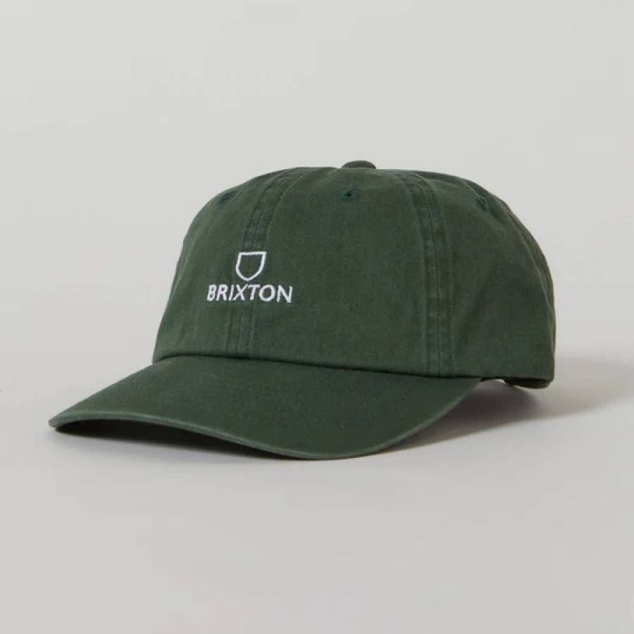 Brixton Alpha LP Adjustable Hat - Trekking Green V...