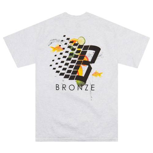 Bronze 56K Citrus Logo T-Shirt - Powder Ash Grey