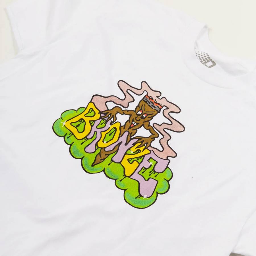 Bronze 56k Mr. Blunt T-Shirt - White