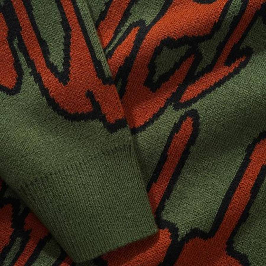 Butter Frenzy Knit Sweater - Fatigue