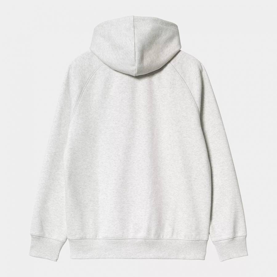 Carhartt WIP Hooded Chase Jacket - Ash Heather / Gold
