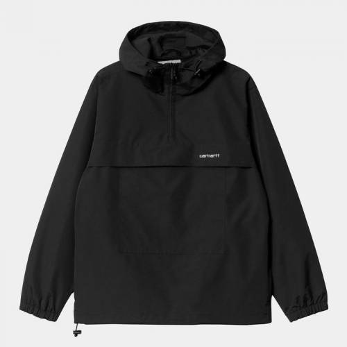 Carhartt WIP Windbreaker Pullover (Winter) - Black / White