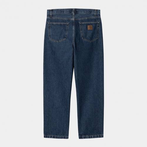 Carhartt WIP Aaron Pant - Blue (Stone Washed)