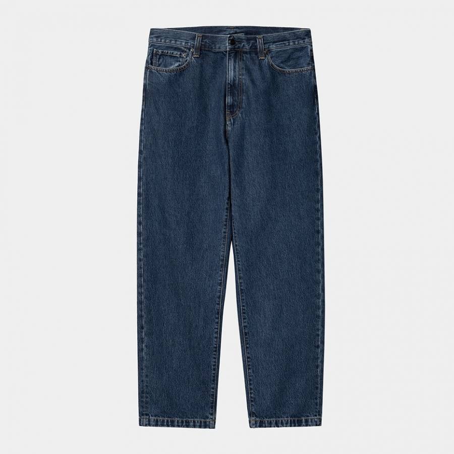 Carhartt WIP Aaron Pant - Blue (Stone Washed)