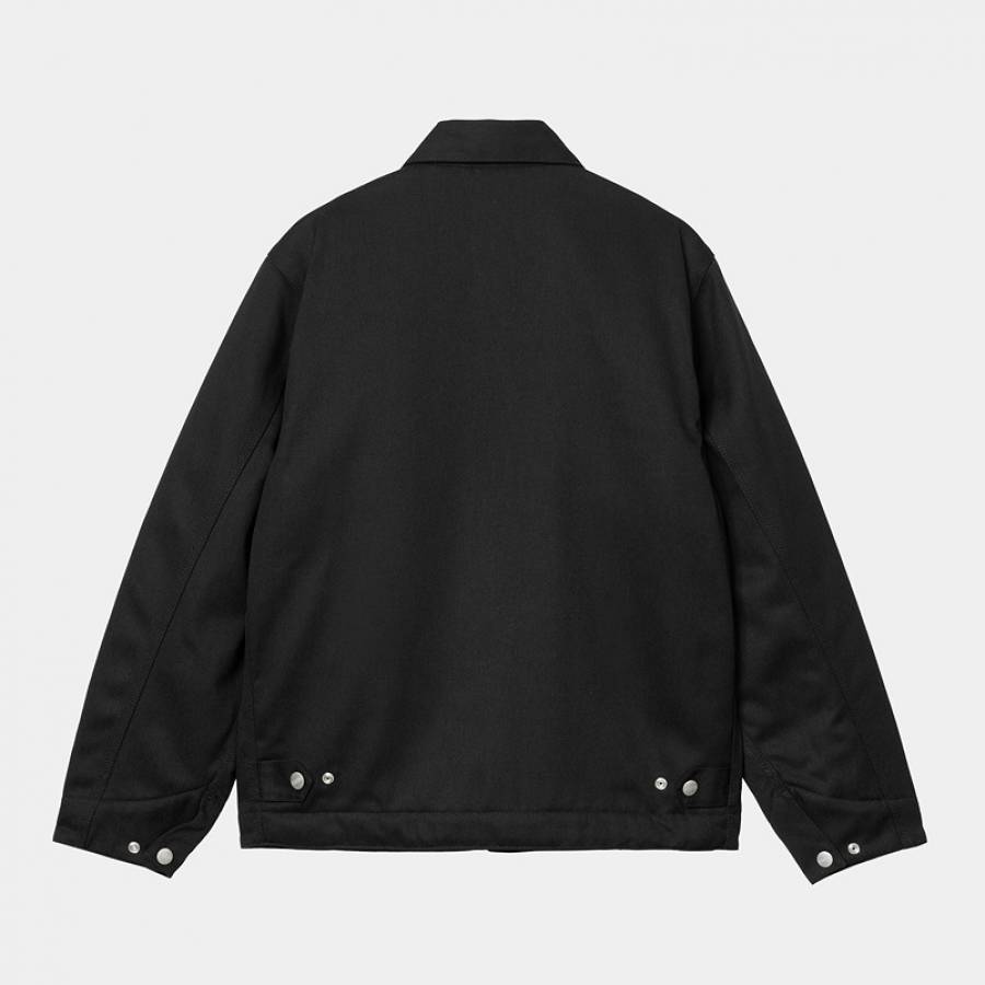 Carhartt WIP Module Script Jacket - Black / White (Rigid)