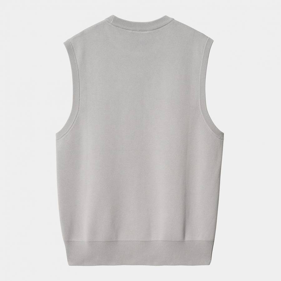 Carhartt WIP Script Vest Sweat - Basalt / Black