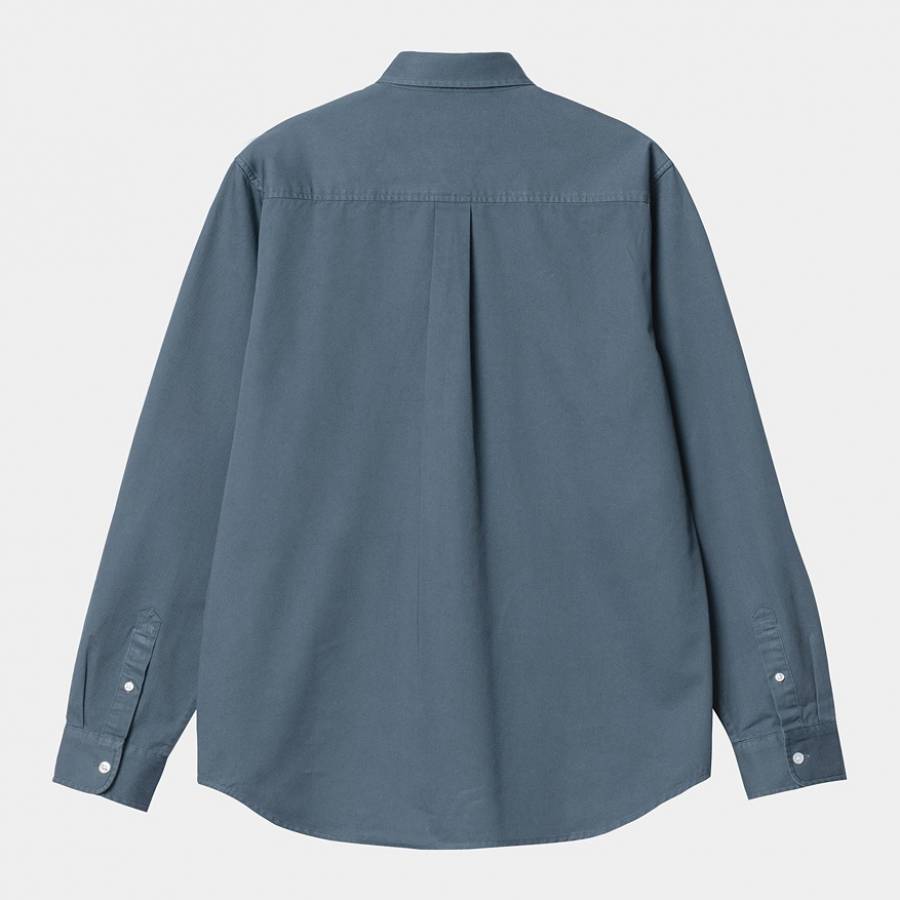 Carhartt WIP L/S Madison Shirt - Positano / Wax