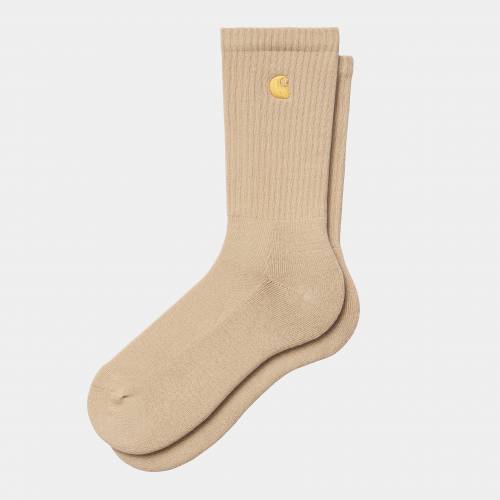 Carhartt WIP Chase Socks - Sable / Gold