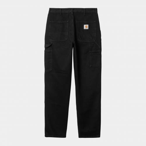 Carhartt WIP Double Knee Pant - Black (Rinsed)